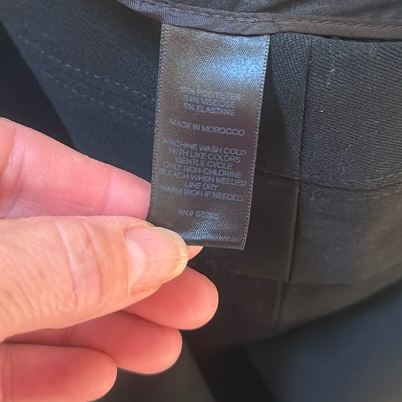 Express Editor Pant Black Size 0 V20 - Picture 8 of 8